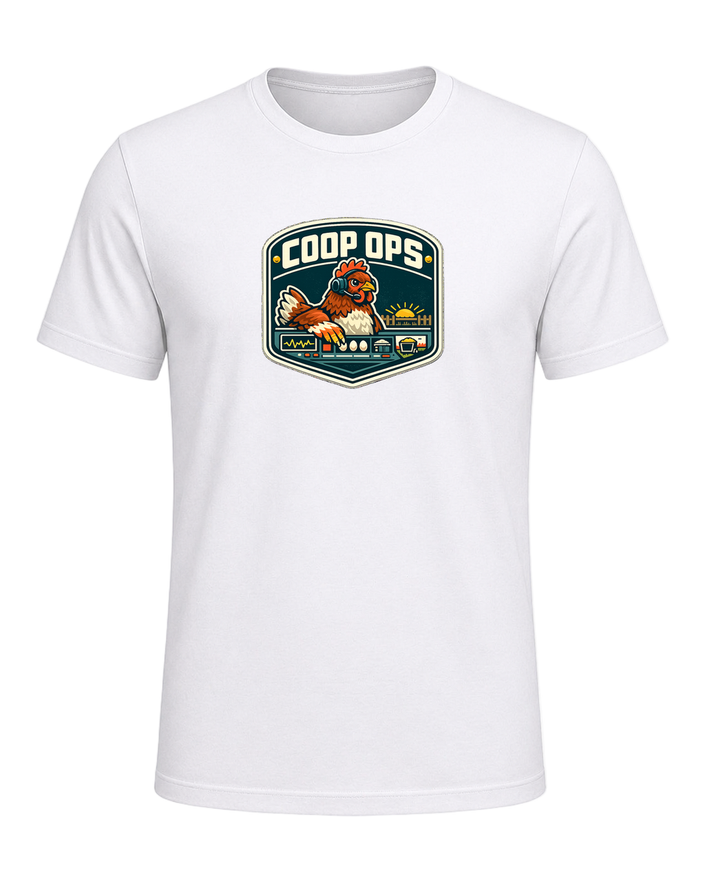 Coop Ops Tee — White