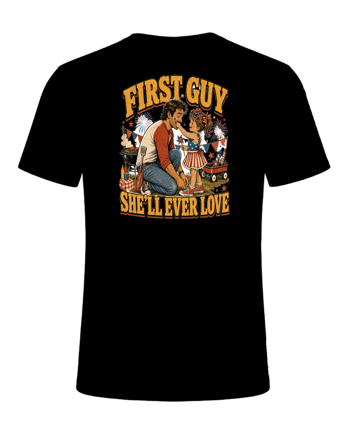 FIRST GUY SHE'LL EVER LOVE — Black