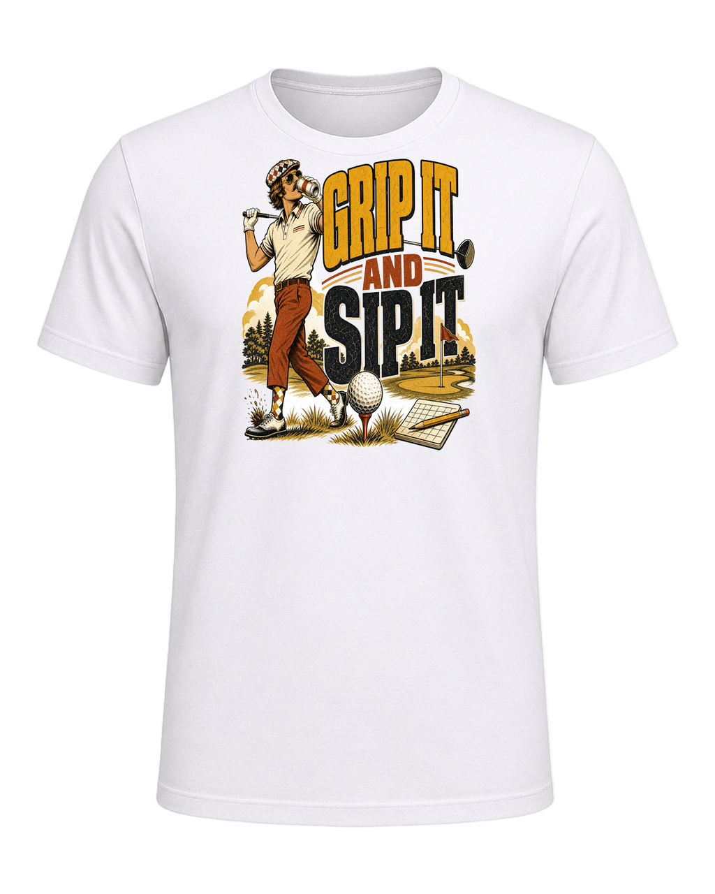 GRIP IT AND SIP IT — White