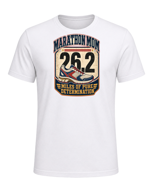 Marathon Mom — White