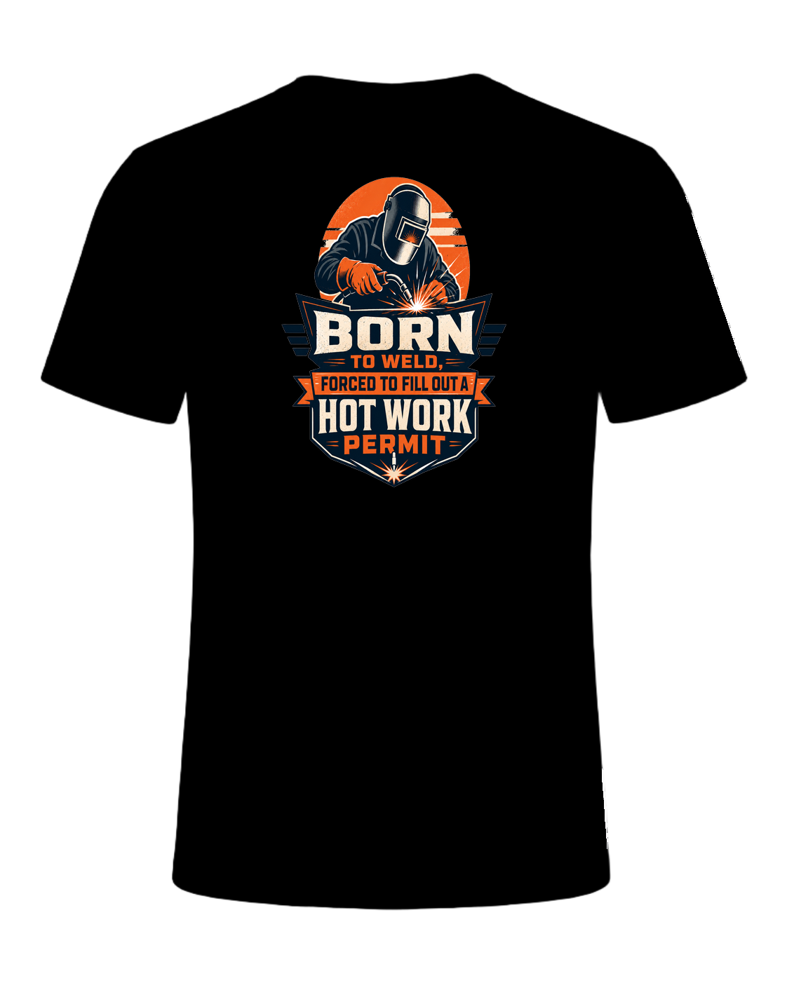 Born to weld, forced to fill out a hot work permit — Black