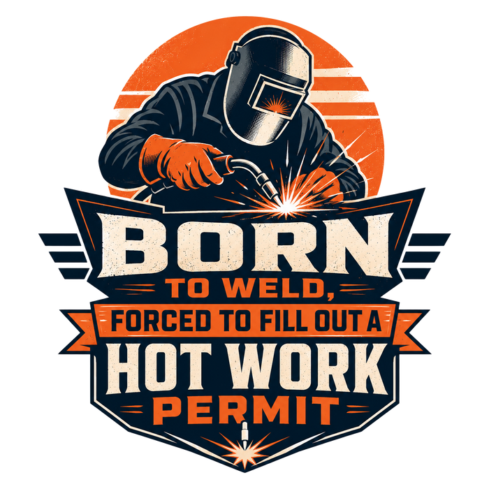 Born to Weld - Hot Work Permit Pastel Tee