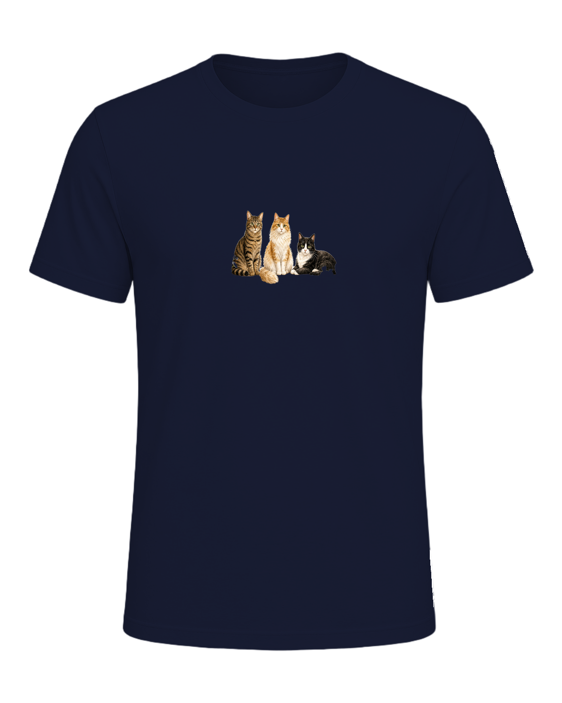 Cat Lady Cottagecore — Navy
