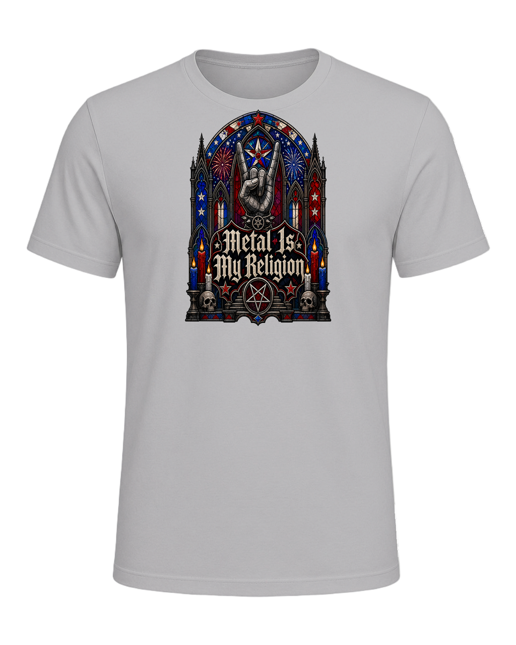 Metal Head Identity — Athletic Heather