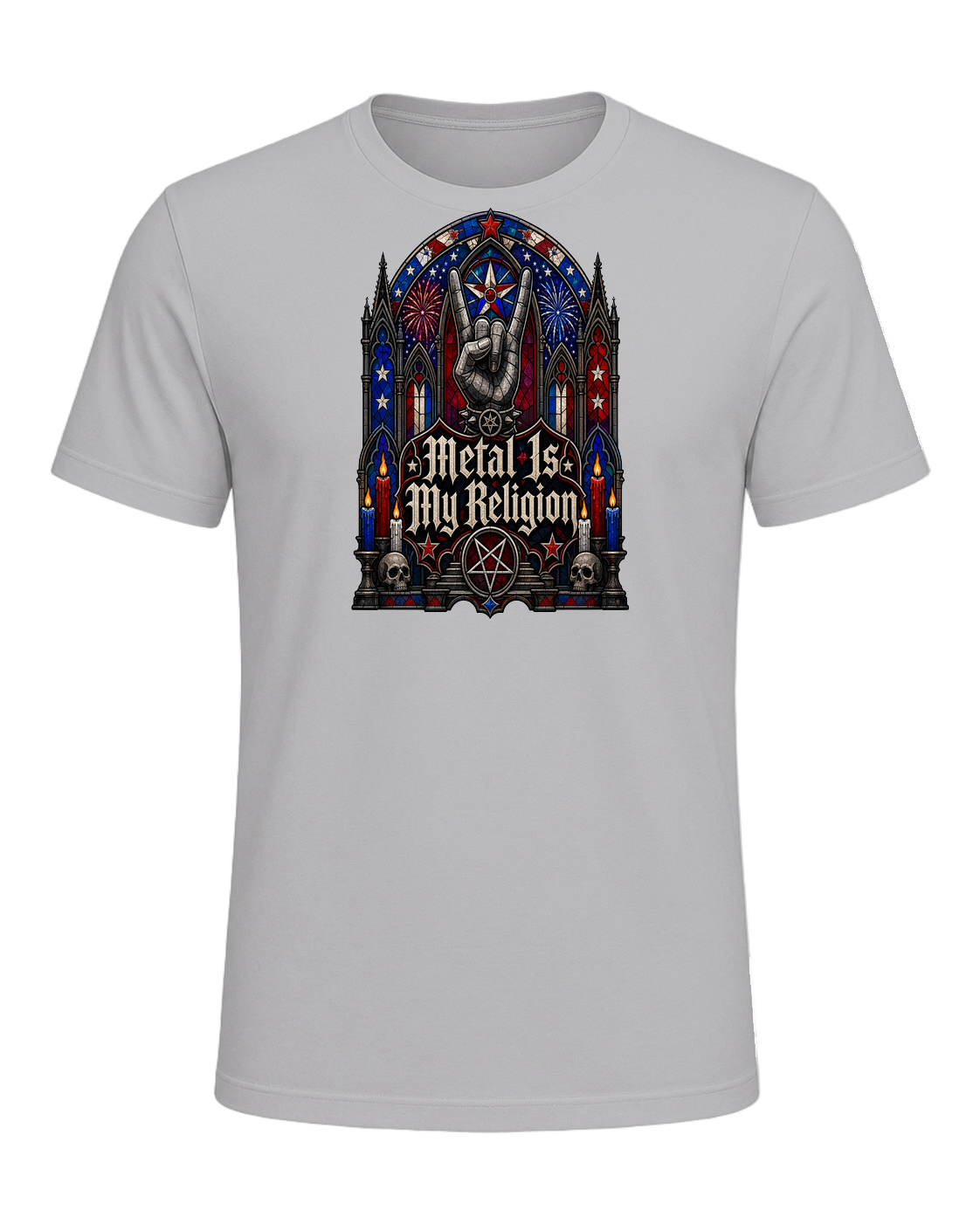 Metal Head Identity — Athletic Heather