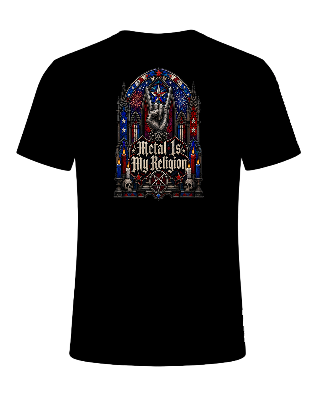 Metal Head Identity — Black