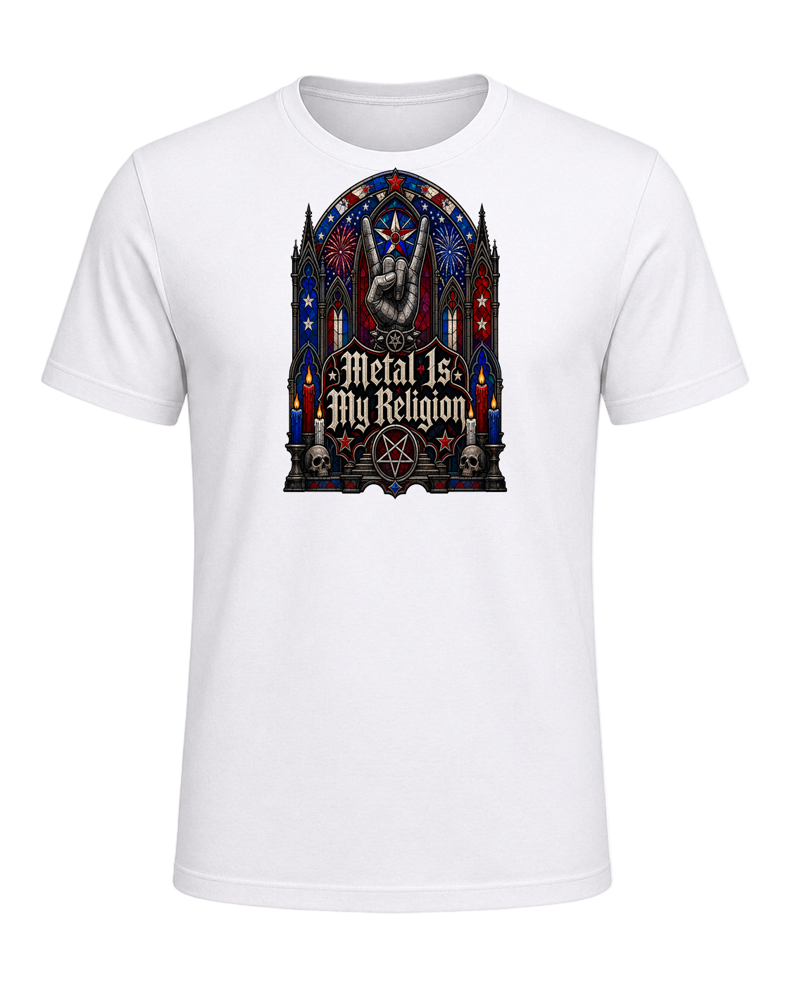 Metal Head Identity — White