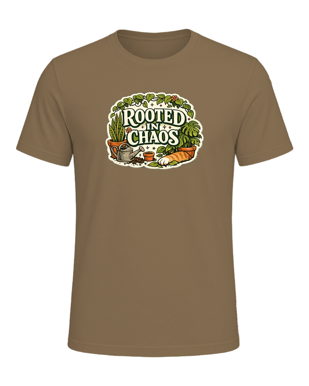 A cozy vintage plant mom tee for anyone beautifully rooted in houseplant chaos. — Heather Olive