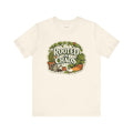 Plant Mom T-Shirt — Beautifully Rooted in Chaos — plant mom t-shirt design by Margaux