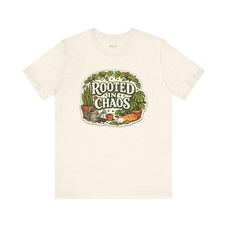 Plant Mom T-Shirt — Beautifully Rooted in Chaos