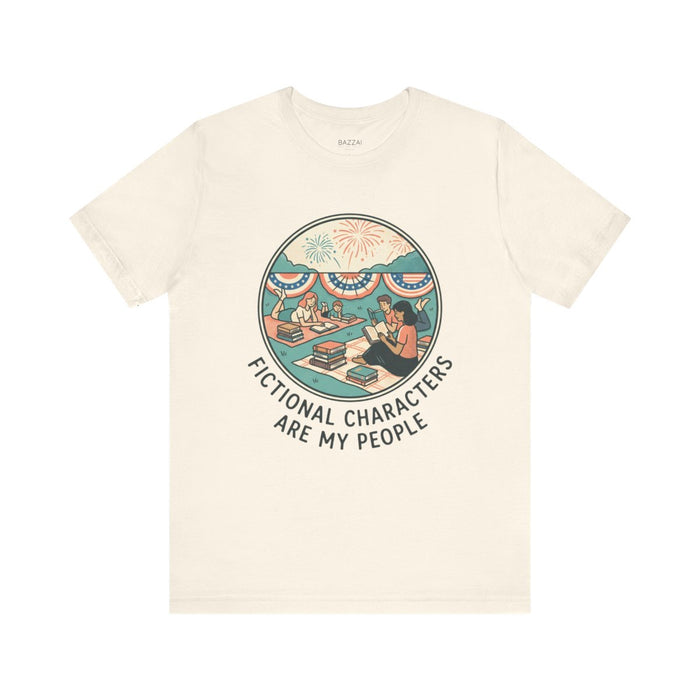 Bookworm T-Shirt — Fictional Characters Are My People