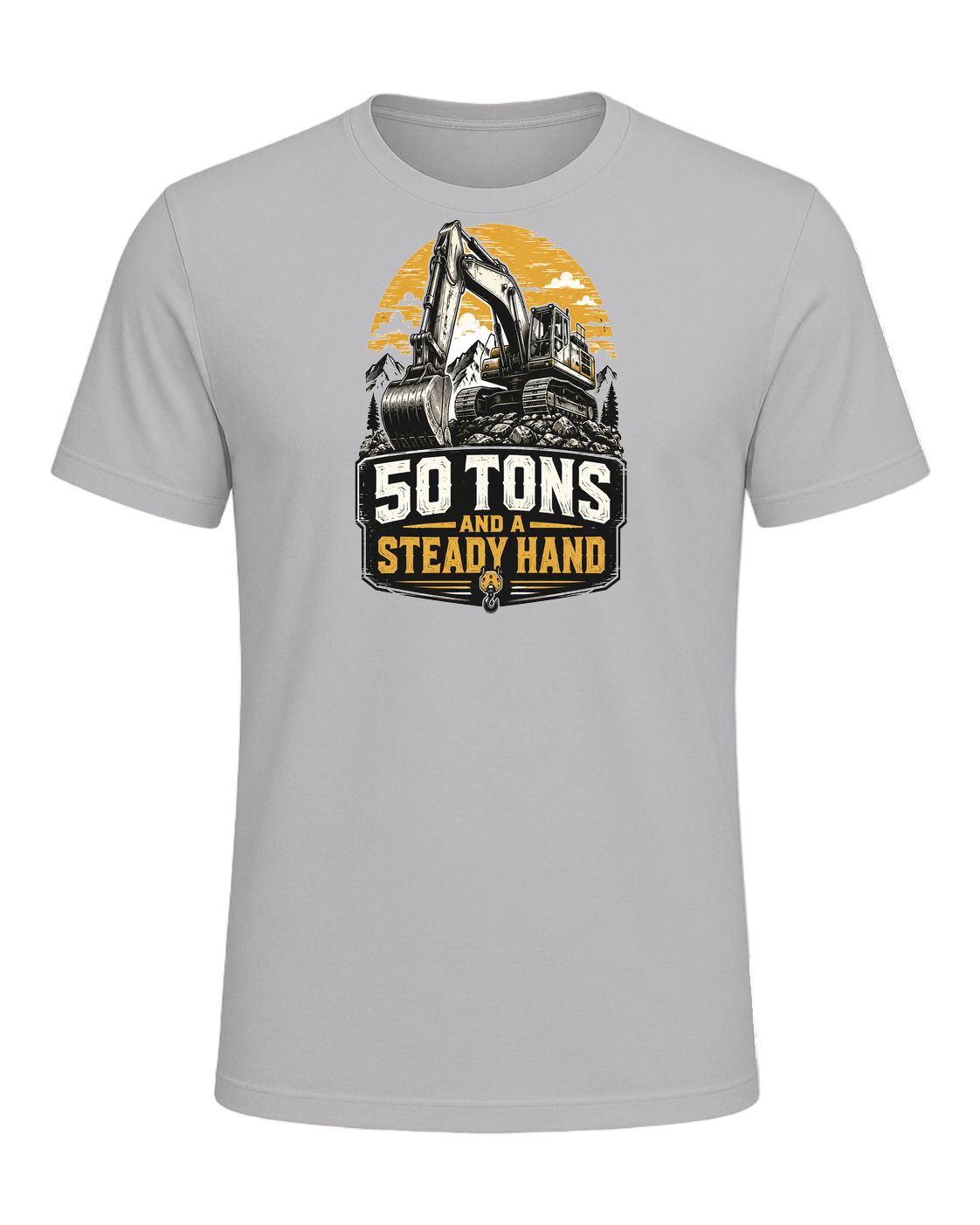 50 tons and a steady hand — Athletic Heather