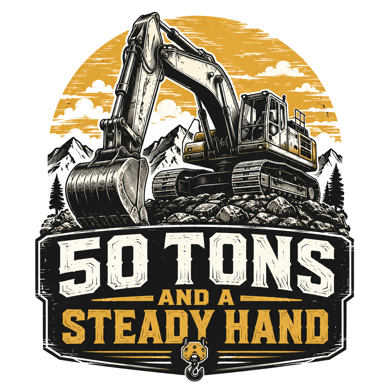 50 tons and a steady hand