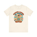 Funny Yoga T-Shirt — Stressed, Blessed, Om-Obsessed — meditation mindful t-shirt design
