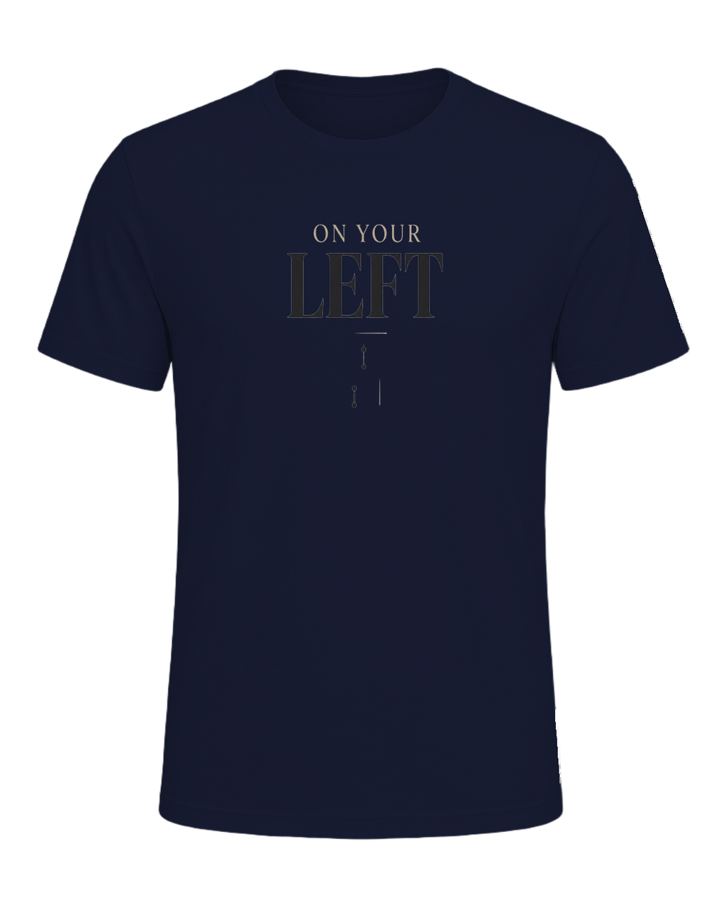 ON YOUR LEFT — Navy