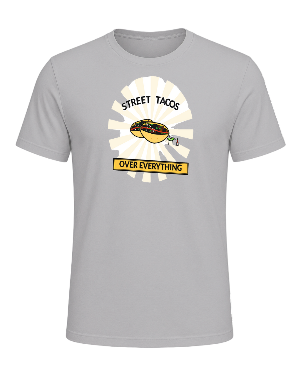 STREET TACOS OVER EVERYTHING — Athletic Heather