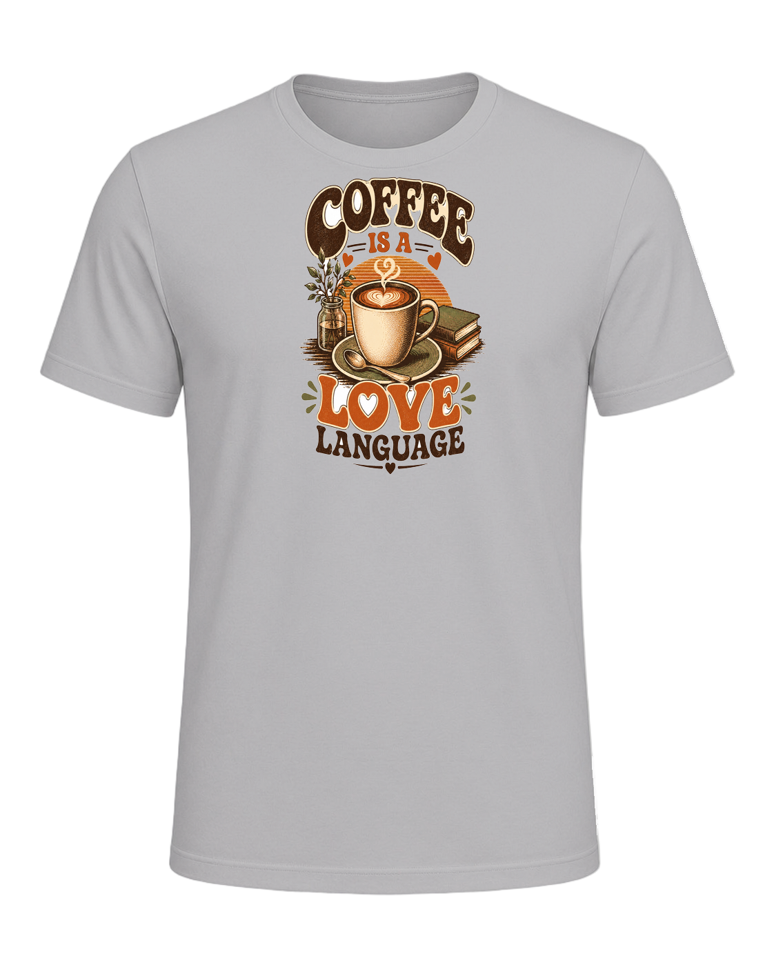 COFFEE IS A LOVE LANGUAGE — Athletic Heather