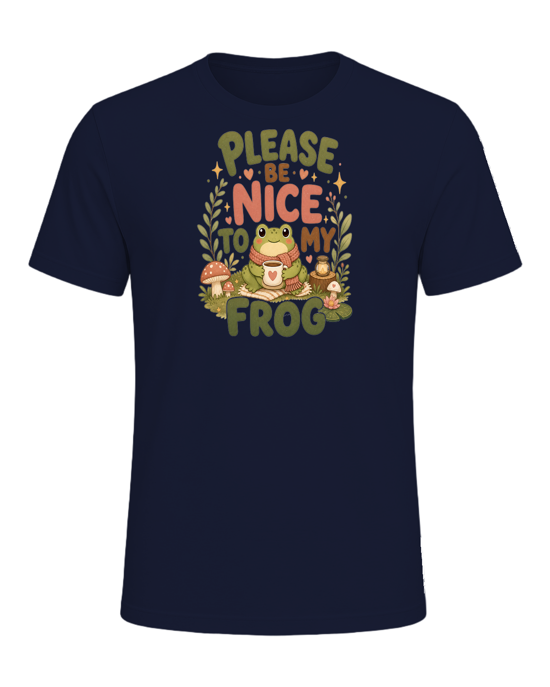 PLEASE BE NICE TO MY FROG — Navy