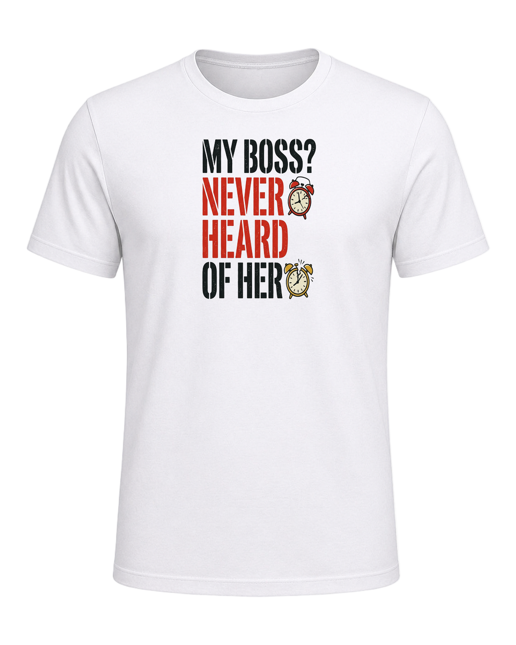 My boss? Never heard of her — White