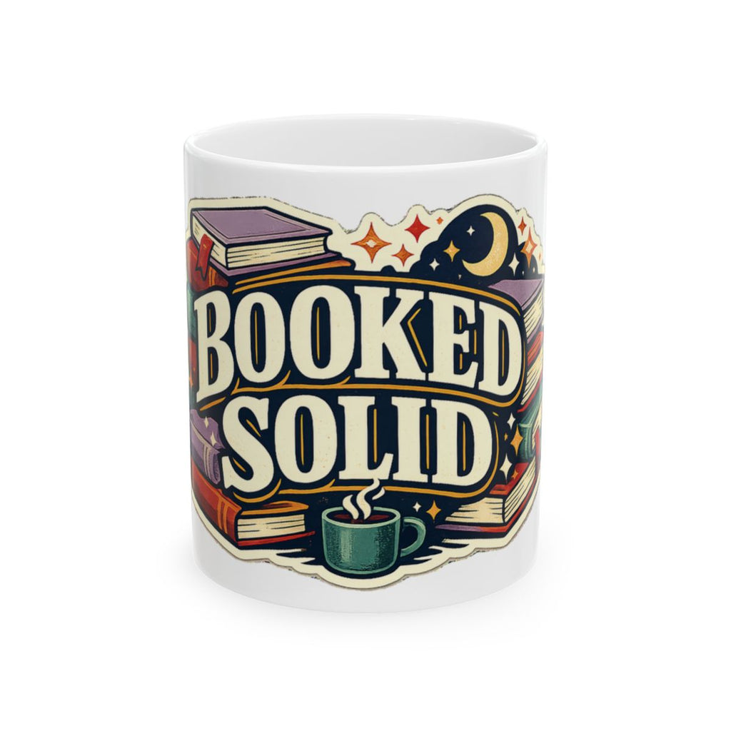 Booked Solid Tee Mug