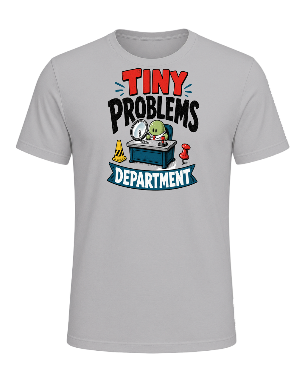 TINY PROBLEMS DEPARTMENT — Athletic Heather