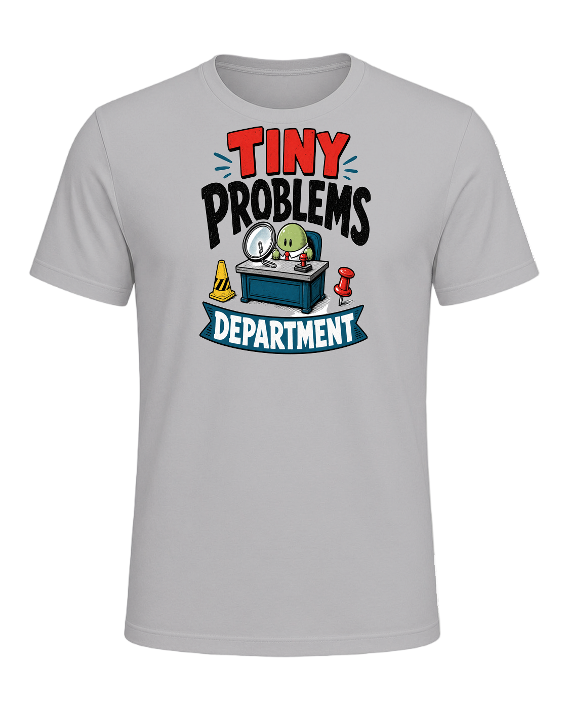 TINY PROBLEMS DEPARTMENT — Athletic Heather