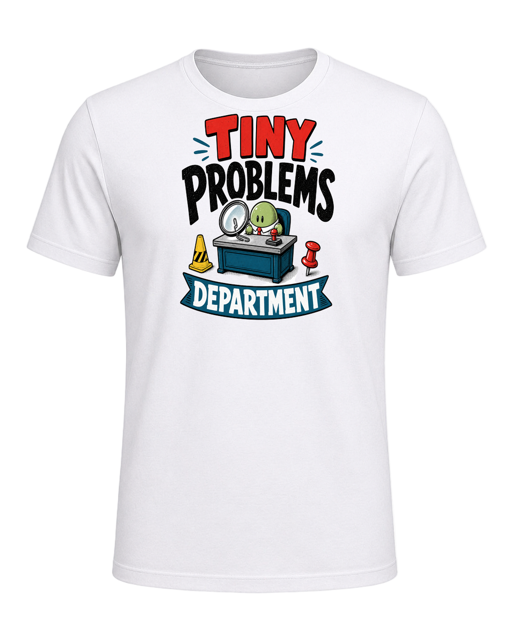 TINY PROBLEMS DEPARTMENT — White