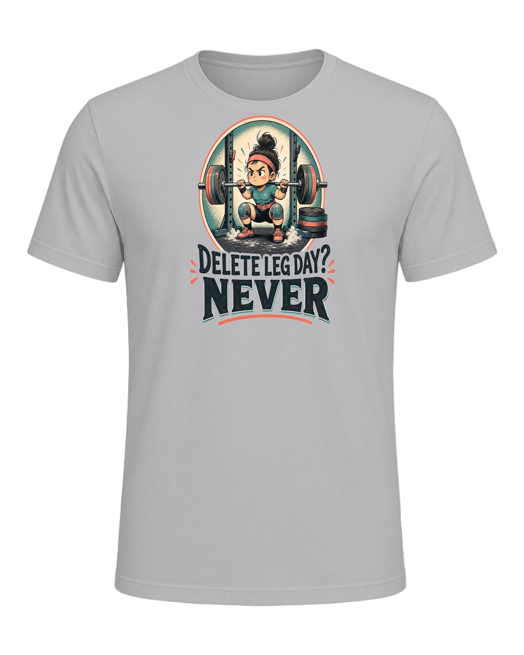 DELETE LEG DAY? NEVER — Athletic Heather