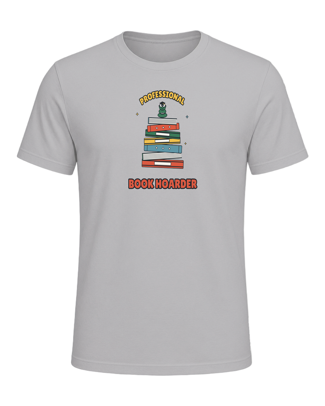PROFESSIONAL BOOK HOARDER — Athletic Heather