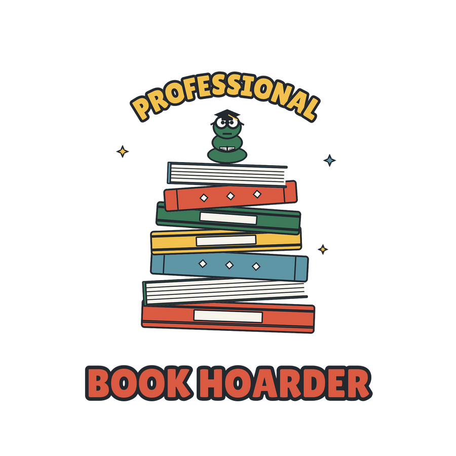 Book Collector T-Shirt — Professional Book Hoarder