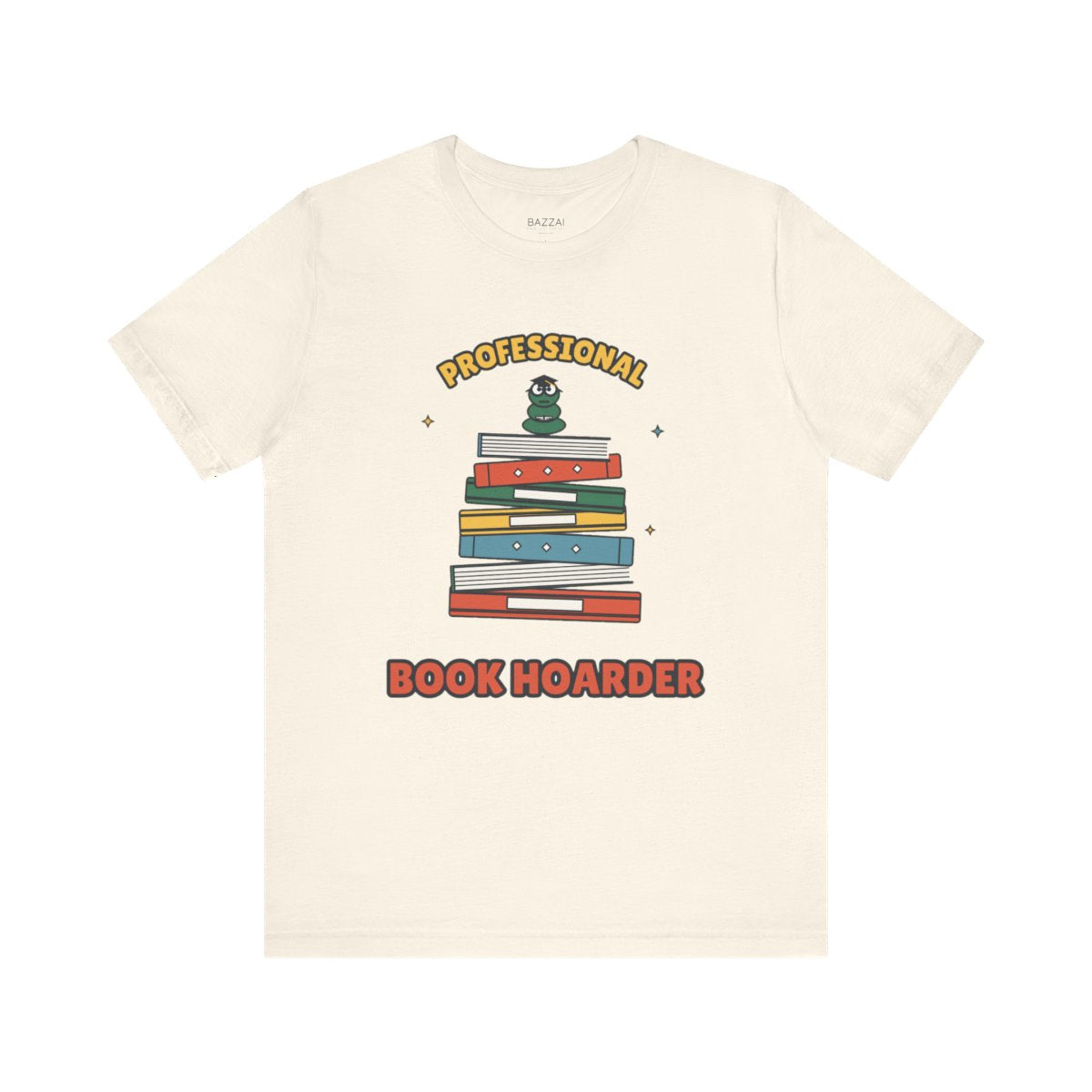 Book Collector T-Shirt — Professional Book Hoarder — books t-shirt design