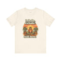 Funny Meditation T-Shirt — Inhale. Exhale. Still Here. — meditation mindful t-shirt design by Margaux
