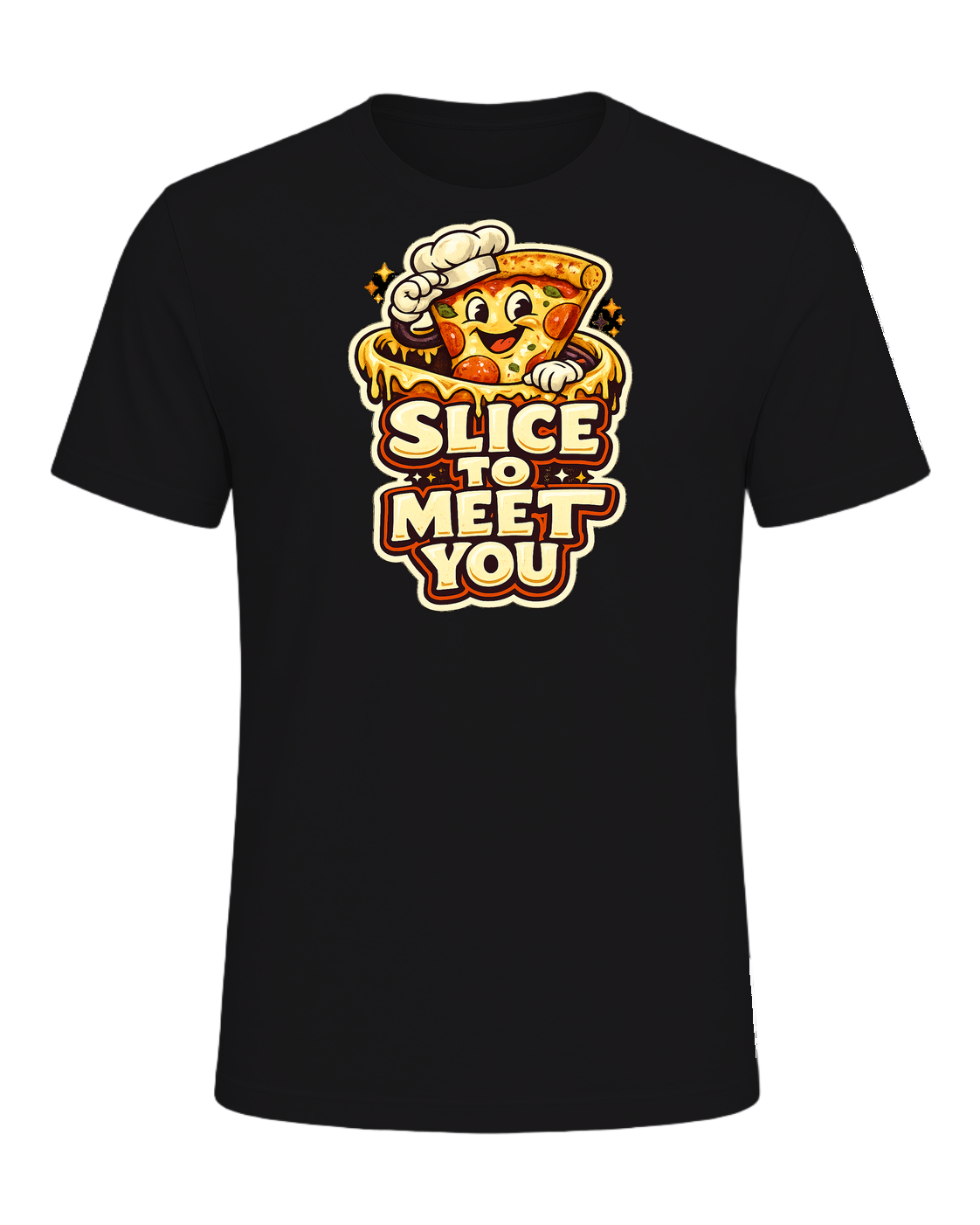 Slice To Meet You Tee — Dark Grey Heather