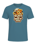 Slice To Meet You Tee — Heather Deep Teal