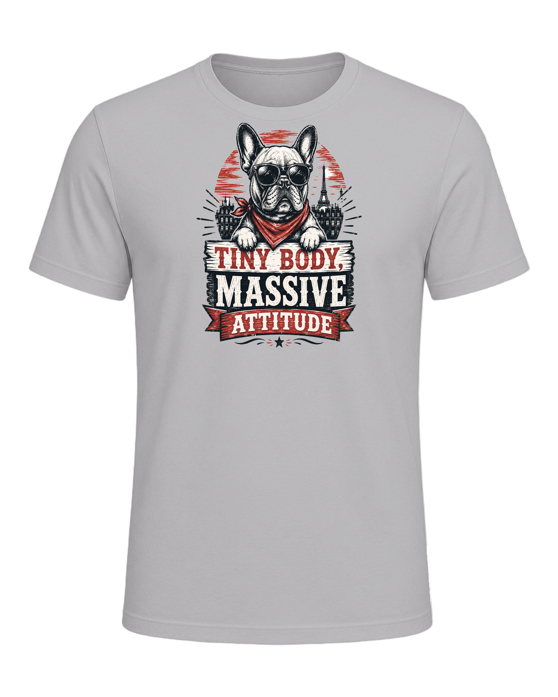 Tiny Body, Massive Attitude — Athletic Heather