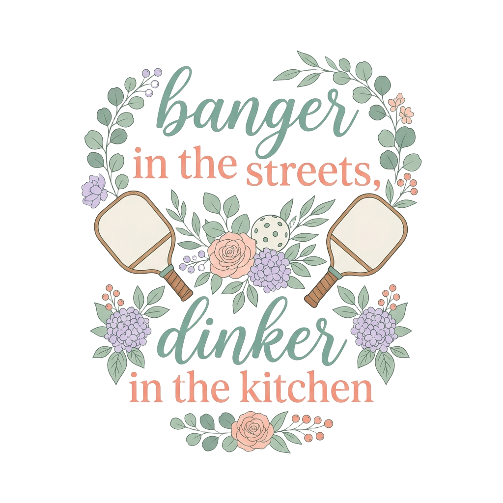 banger in the streets, dinker in the kitchen