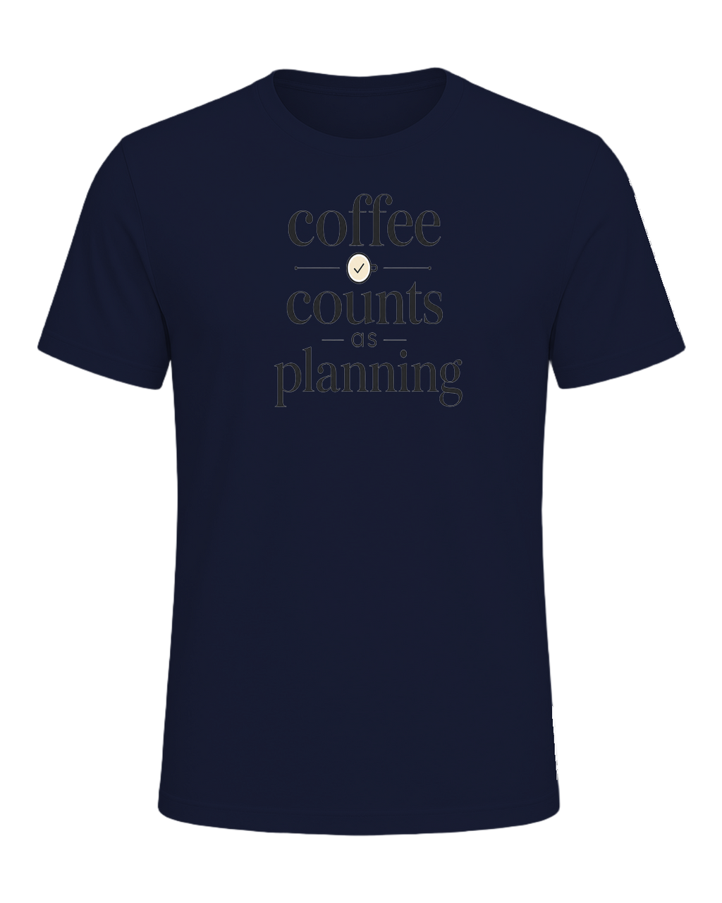 coffee counts as planning — Navy