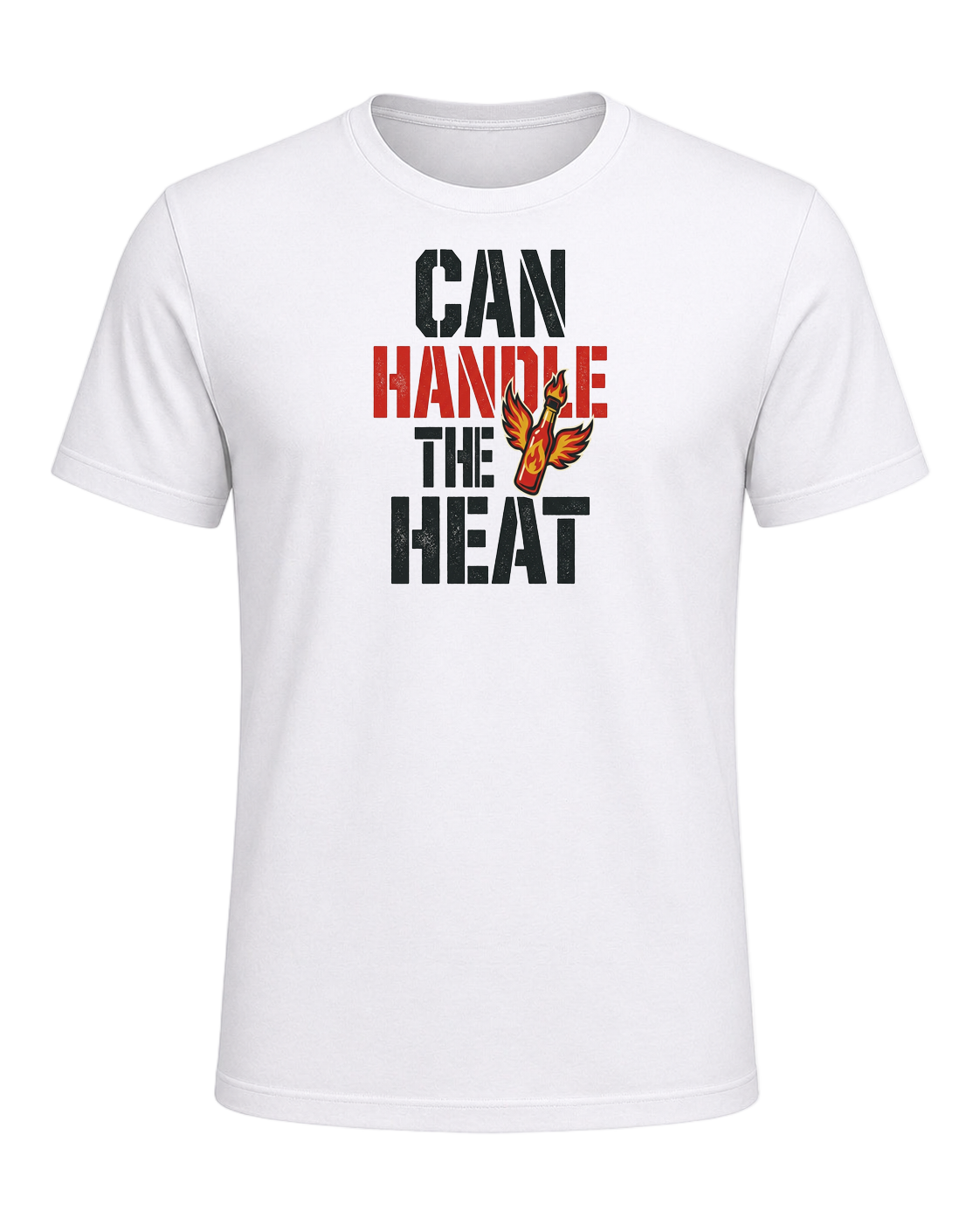 CAN HANDLE THE HEAT — White