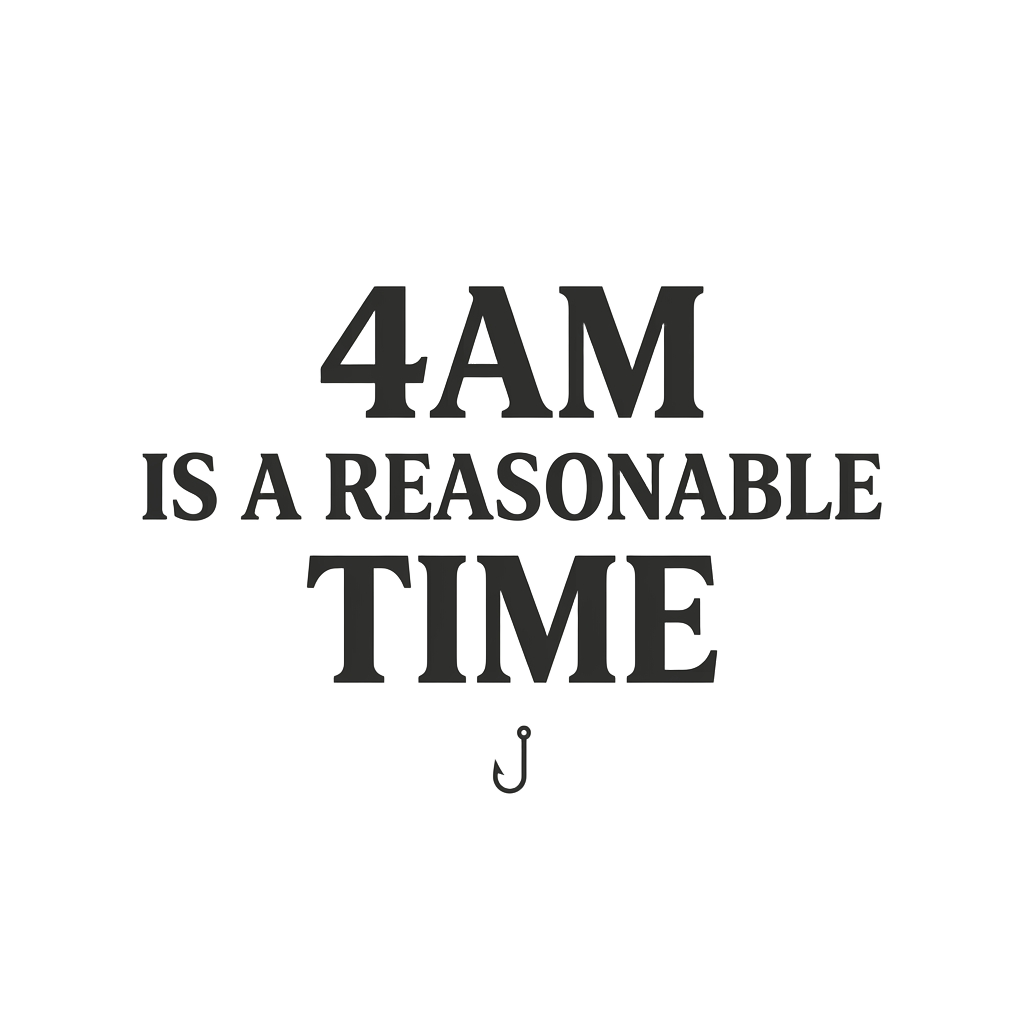 4AM IS A REASONABLE TIME