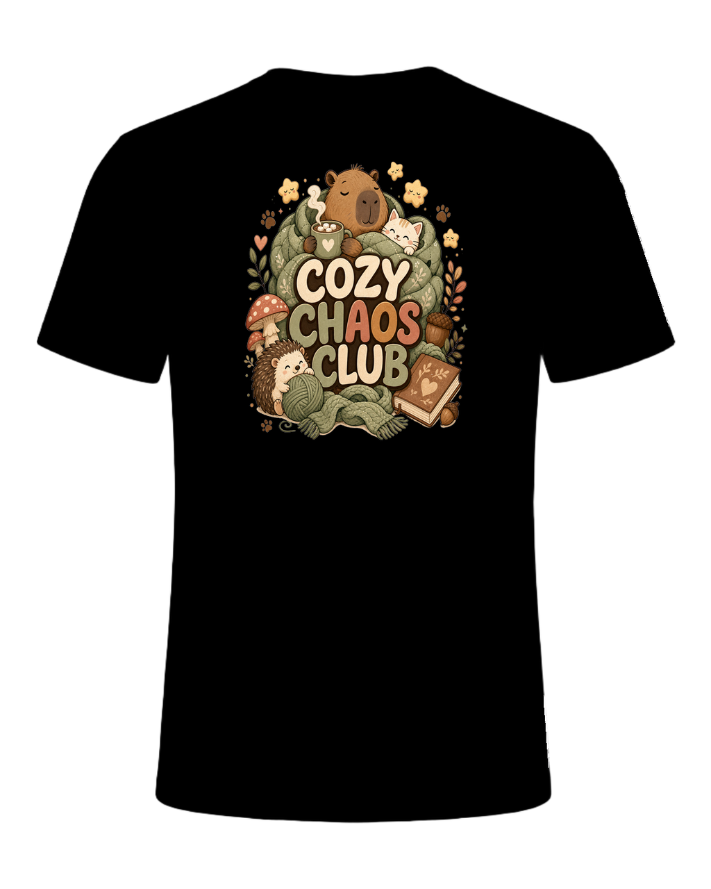 COZY CHAOS CLUB — Black