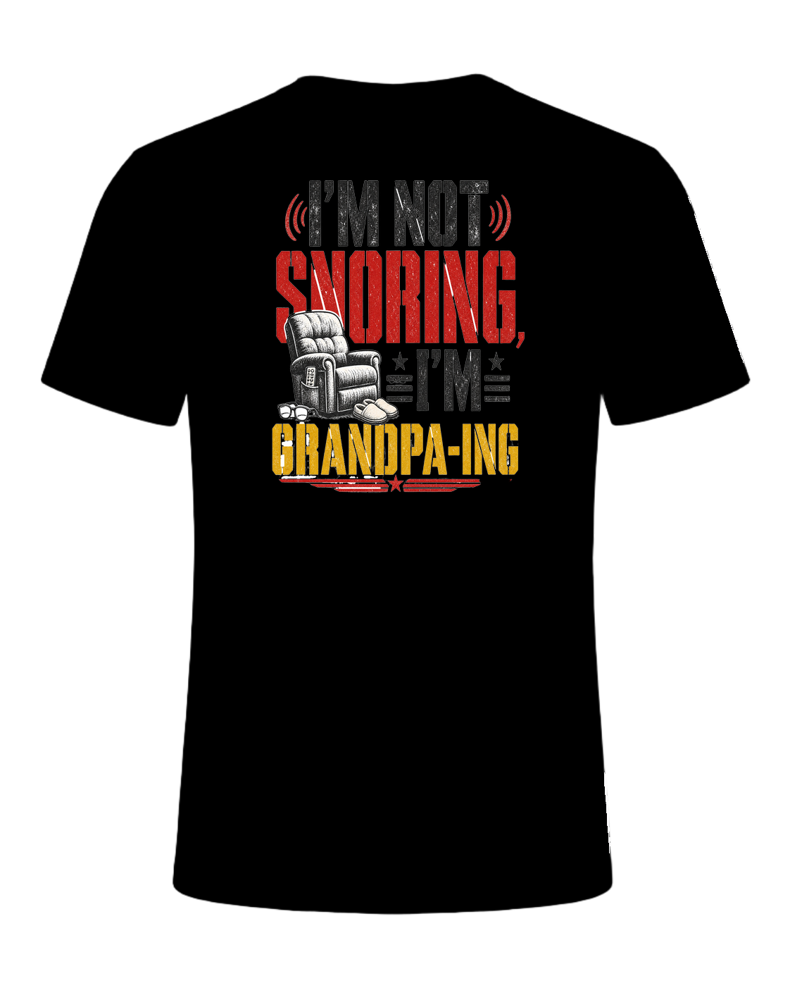 I'm not snoring, I'm grandpa-ing — Black