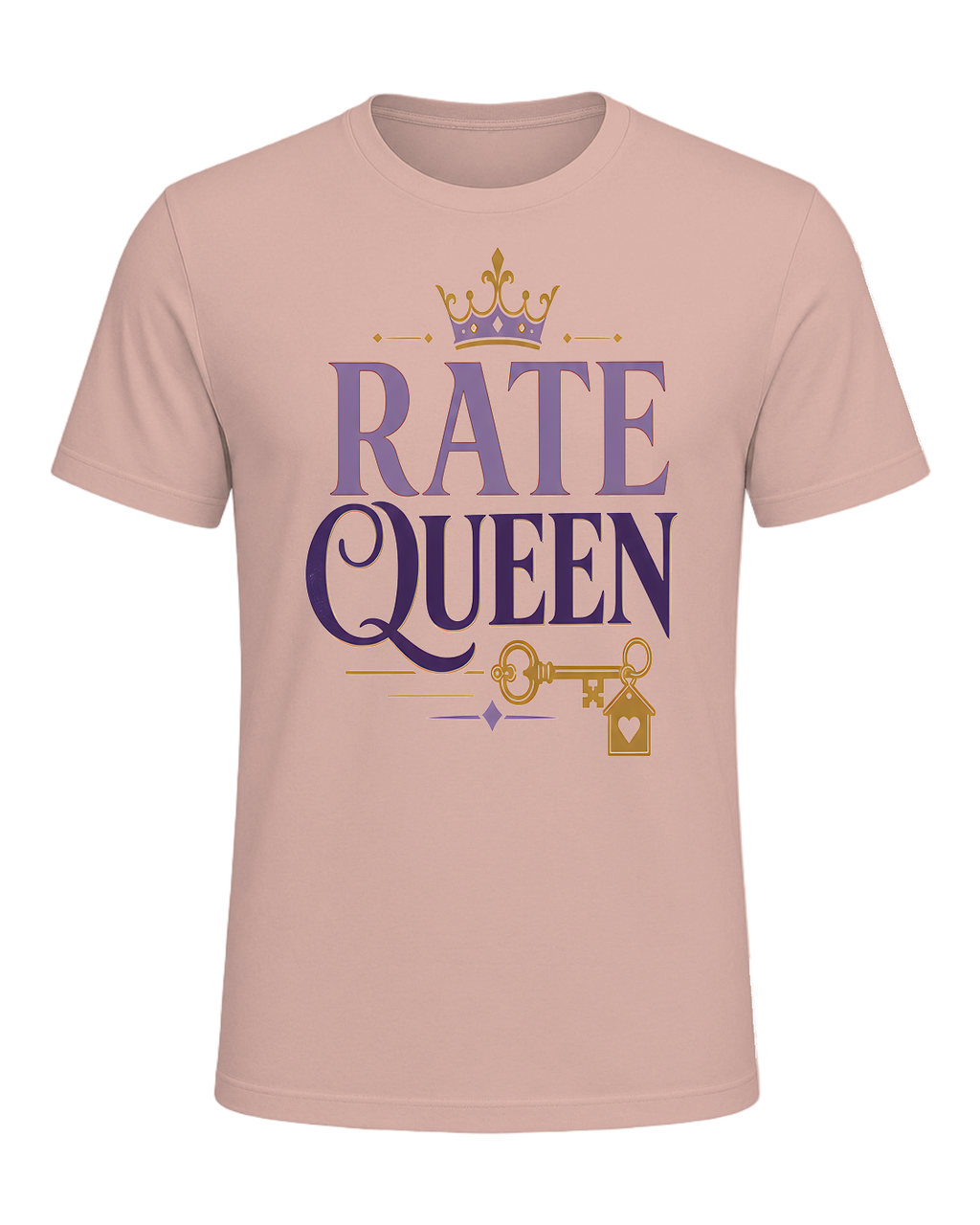 RATE QUEEN — Heather Prism Peach