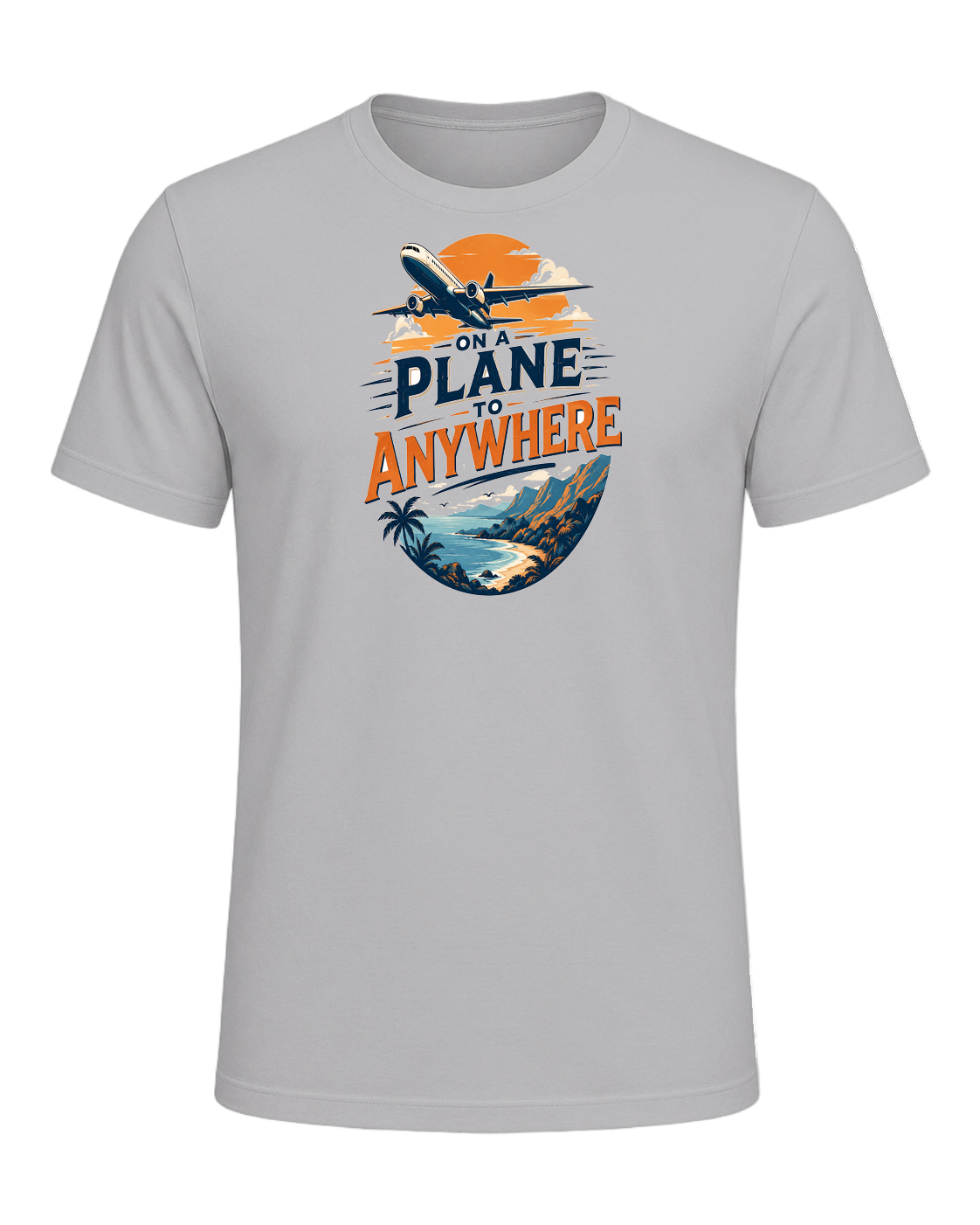 ON A PLANE TO ANYWHERE — Athletic Heather
