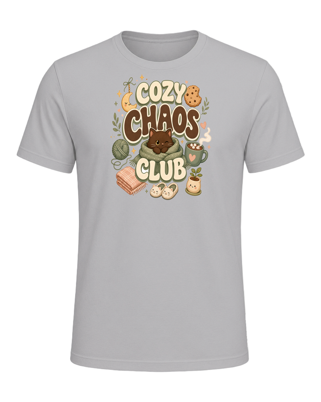COZY CHAOS CLUB — Athletic Heather