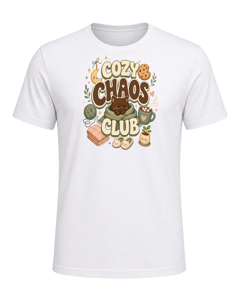 COZY CHAOS CLUB — White