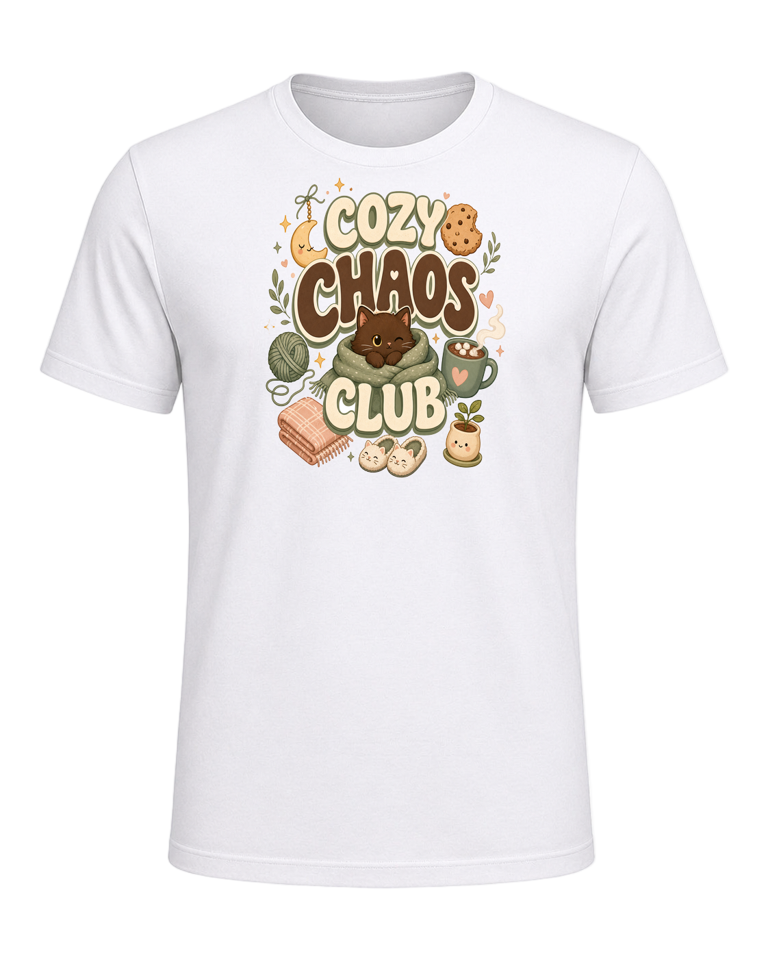 COZY CHAOS CLUB — White