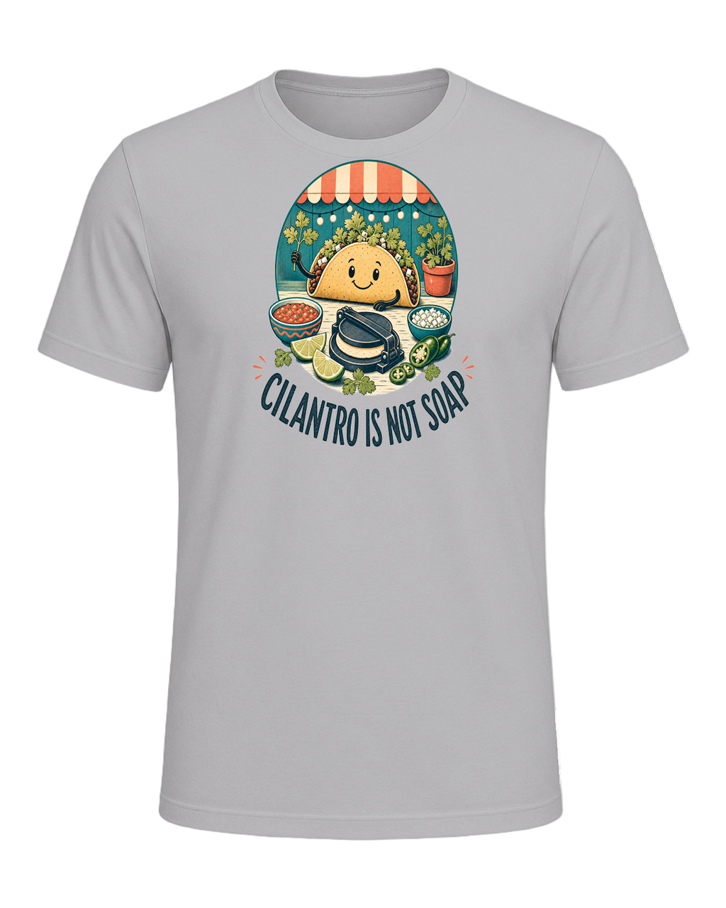 CILANTRO IS NOT SOAP — Athletic Heather