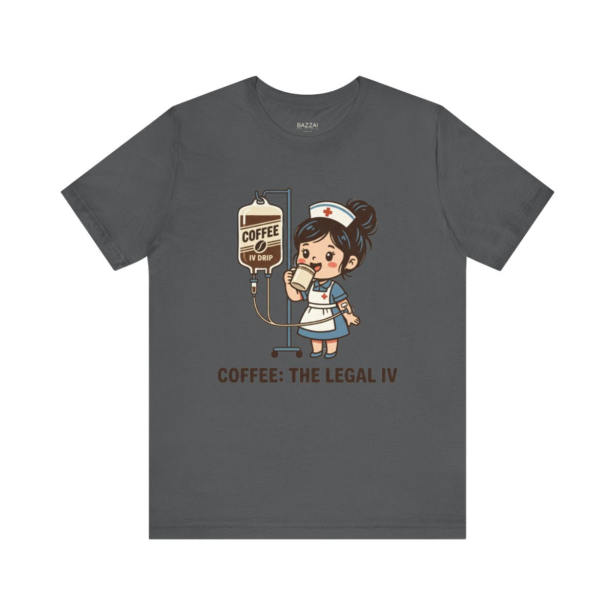 Funny Nurse T-Shirt — Nurse Plus Coffee — t-shirt design