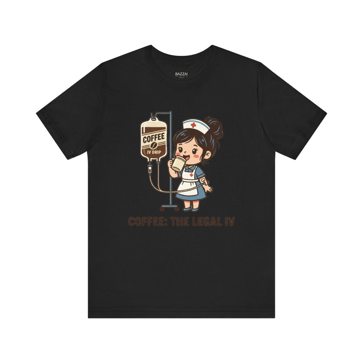Funny Nurse T-Shirt — Nurse Plus Coffee — t-shirt design