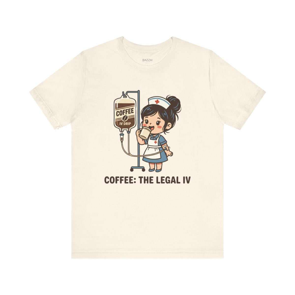 Funny Nurse T-Shirt — Nurse Plus Coffee — t-shirt design